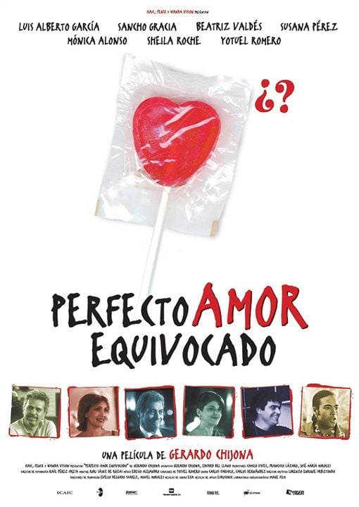 Perfecto amor equivocado : Cartel