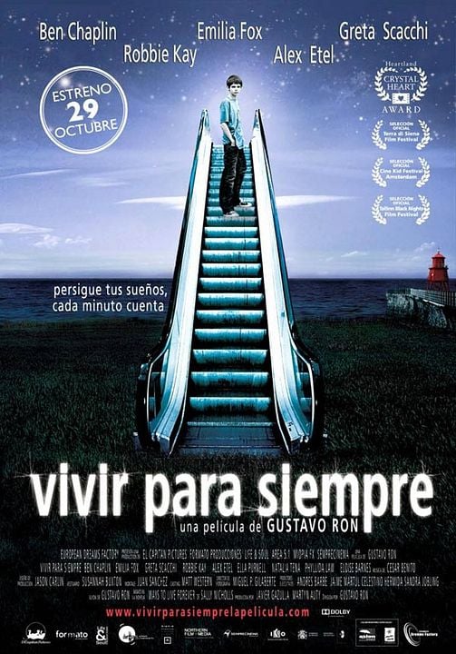 Vivir para siempre : Cartel