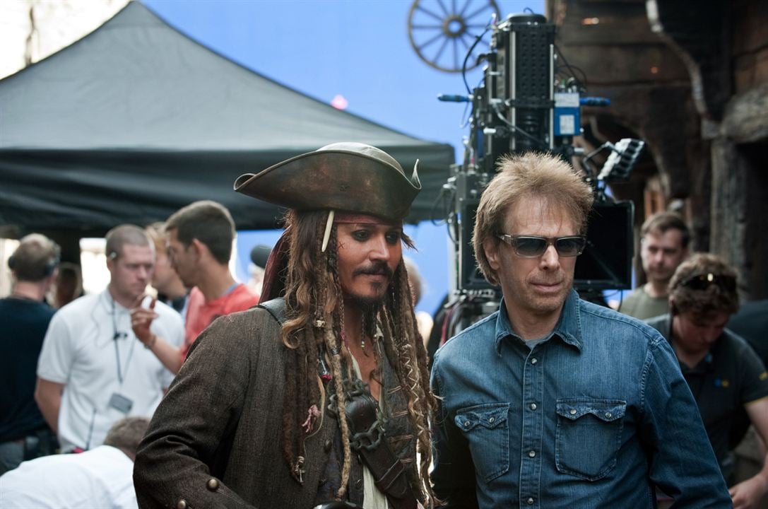 Piratas del Caribe: En mareas misteriosas : Foto Jerry Bruckheimer, Johnny Depp