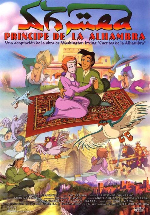 Ahmed, el Príncipe de la Alhambra : Cartel