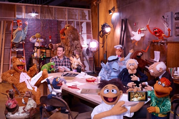 Los Muppets : Foto Jason Segel, James Bobin