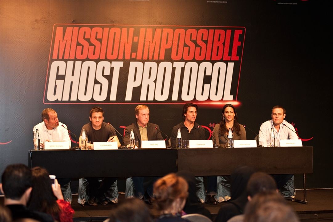 Misión: Imposible. Protocolo fantasma : Foto Brad Bird, Paula Patton, Tom Cruise, Jeremy Renner