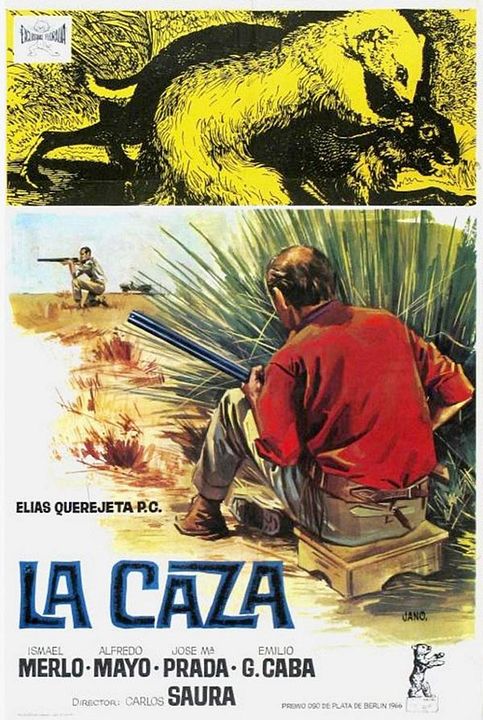 La caza : Cartel