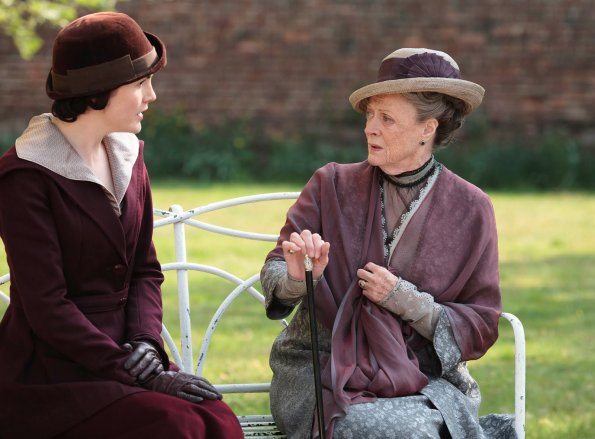 Downton Abbey : Cartel Michelle Dockery, Maggie Smith