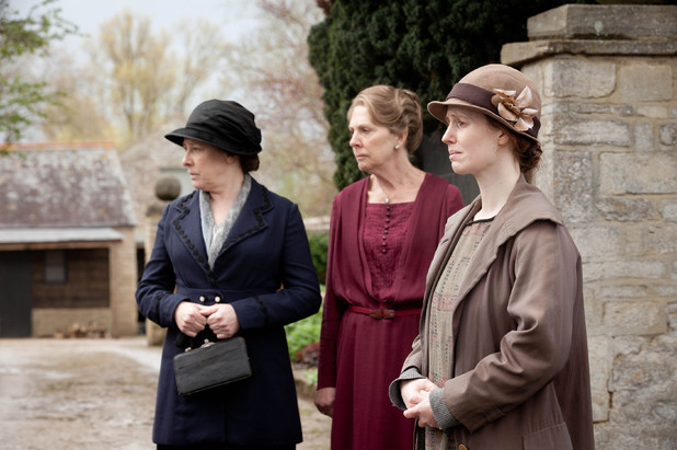 Downton Abbey : Foto Phyllis Logan, Amy Nuttall, Maggie Smith