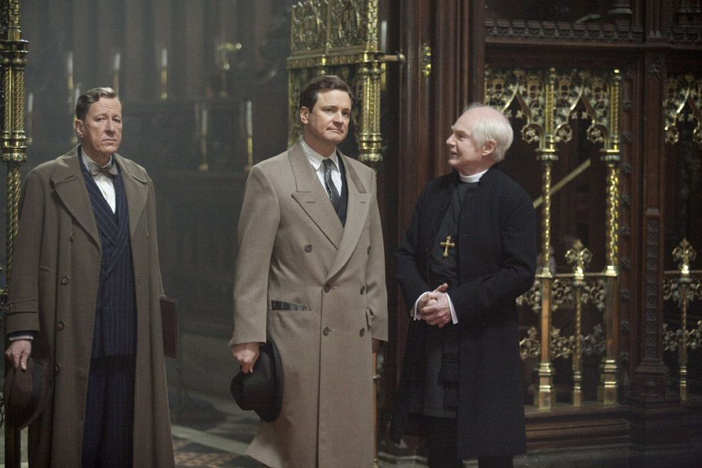 El discurso del rey : Foto Colin Firth, Derek Jacobi, Geoffrey Rush