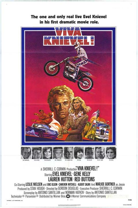 Viva Knievel! : Cartel