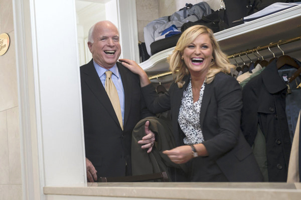 Parks and Recreation : Foto Amy Poehler, John McCain