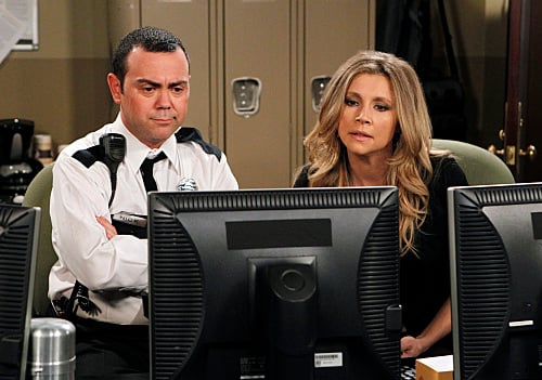 Foto Sarah Chalke, Joe Lo Truglio