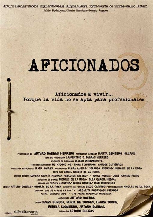 Aficionados : Cartel