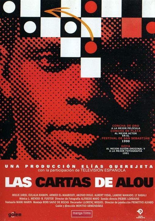 Las cartas de Alou : Cartel