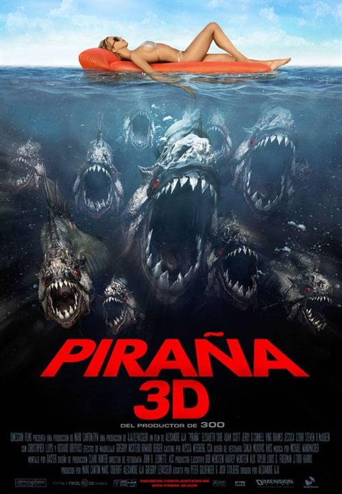 Piraña 3D : Cartel