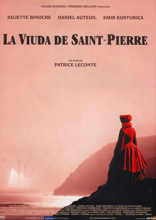 La viuda de Saint Pierre : Cartel