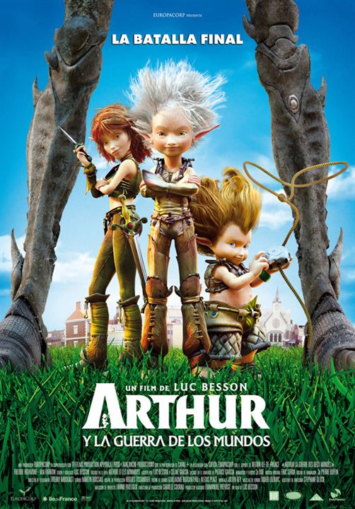 Arthur y la guerra de los mundos : Cartel