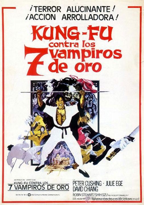 Kung fu contra los siete vampiros de oro : Cartel