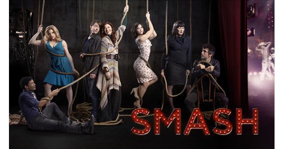Smash : Foto Anjelica Huston, Debra Messing, Christian Borle, Raza Jaffrey, Katharine McPhee, Megan Hilty, Jack Davenport