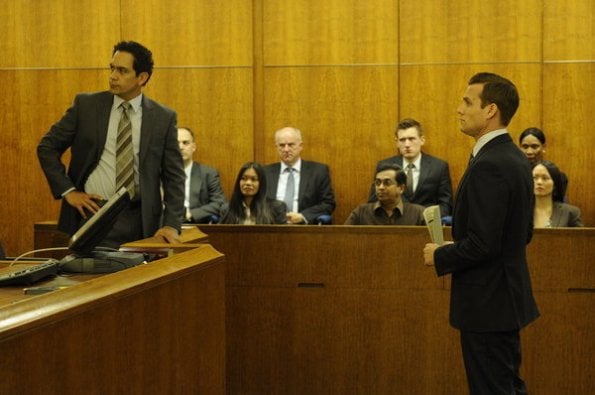 Suits: la clave del éxito : Foto Gabriel Macht, José Zuniga