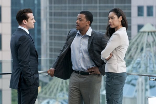 Suits: la clave del éxito : Foto Russell Hornsby, Gabriel Macht, Gina Torres
