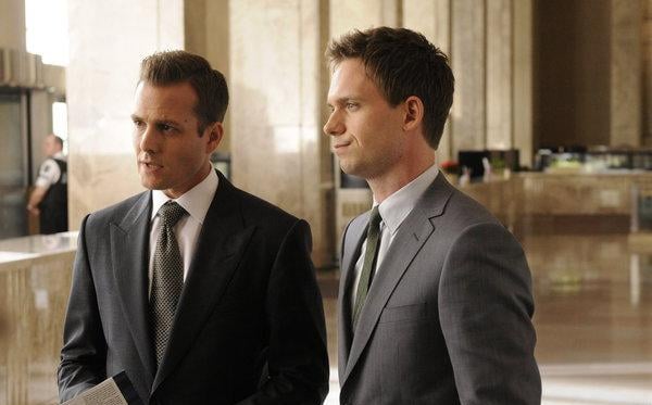 Suits: la clave del éxito : Foto Patrick J. Adams, Gabriel Macht