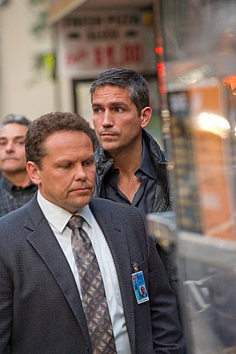 Vigilados: Person of Interest : Foto Kevin Chapman, Jim Caviezel