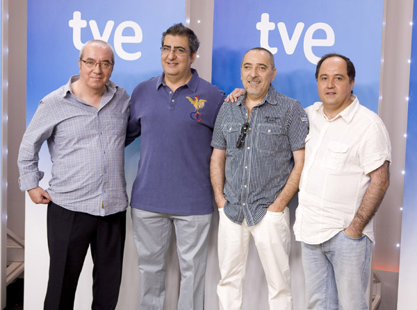Foto Javivi, Juanfri Topera, César Camino, Enrique Villén