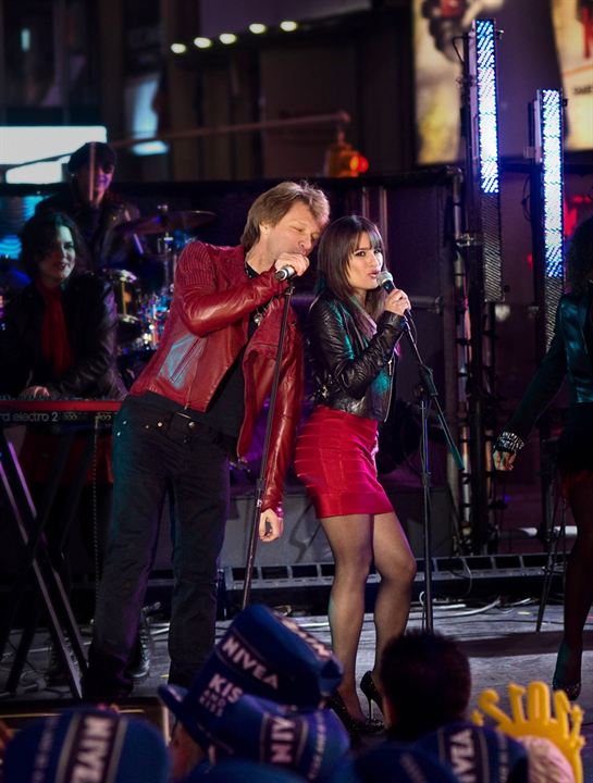 Noche de fin de año : Foto Lea Michele, Jon Bon Jovi