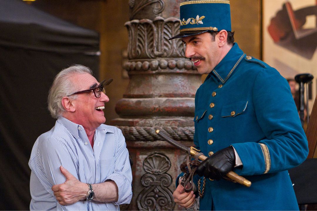 La invención de Hugo : Foto Sacha Baron Cohen, Martin Scorsese