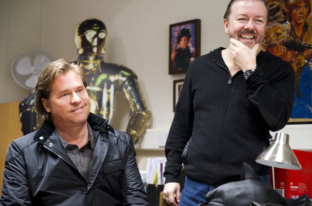 Life's Too Short : Foto Ricky Gervais, Val Kilmer