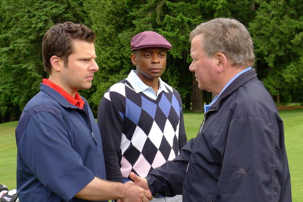 Psych : Foto William Shatner, James Roday Rodriguez, Dule Hill