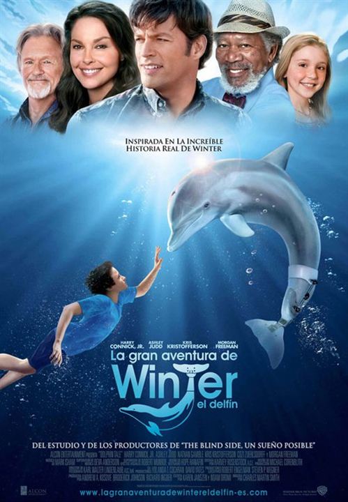 La gran aventura de Winter el delfín : Cartel