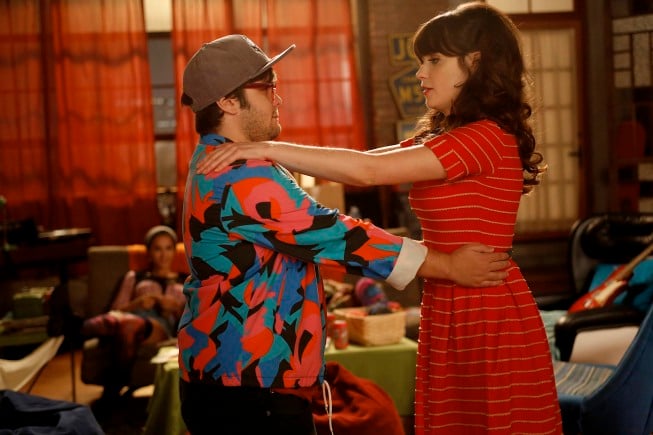 New Girl : Foto Zooey Deschanel, Charlie Saxton