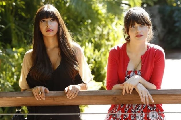 New Girl : Foto Hannah Simone, Zooey Deschanel