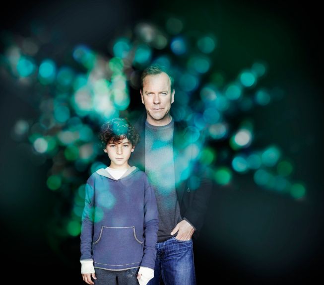 Foto David Mazouz, Kiefer Sutherland