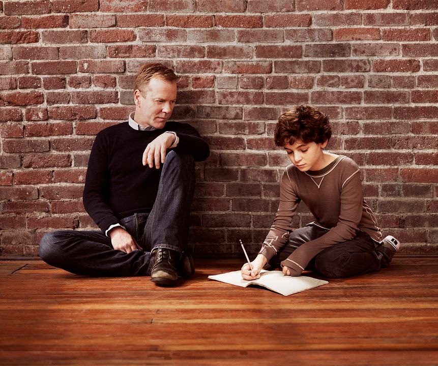 Foto Kiefer Sutherland, David Mazouz