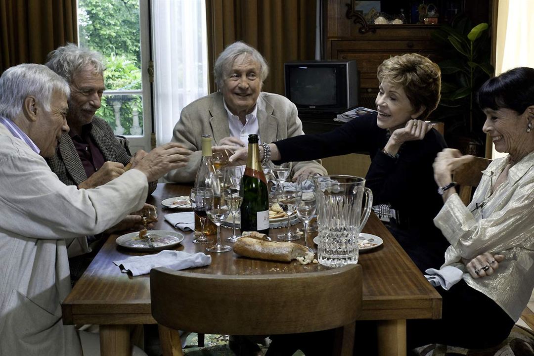 ¿Y si vivimos todos juntos? : Foto Stéphane Robelin, Pierre Richard, Jane Fonda, Claude Rich, Geraldine Chaplin