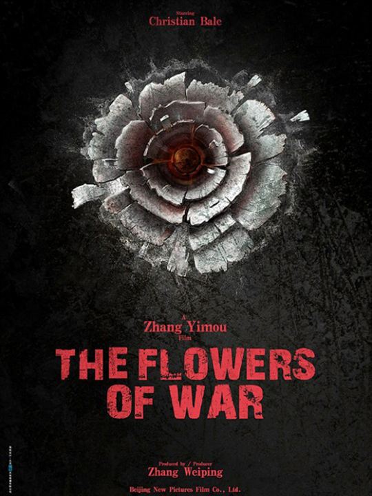 Las flores de la guerra : Cartel