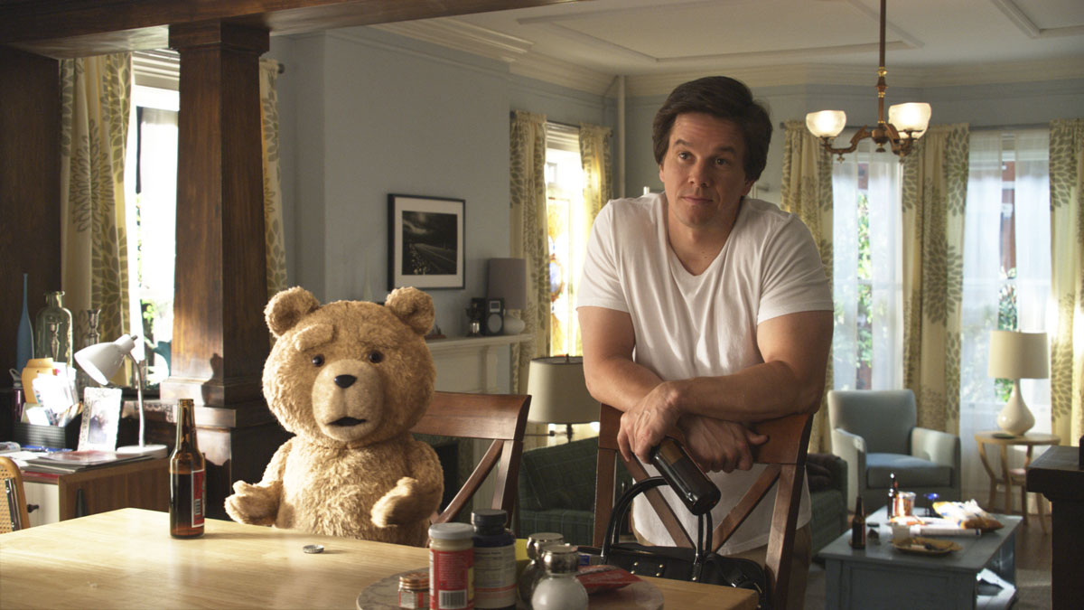 Ted : Foto Seth MacFarlane, Mark Wahlberg