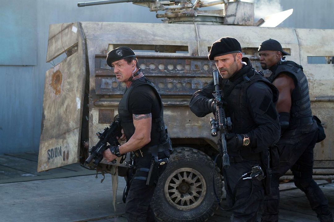 Los mercenarios 2 : Foto Jason Statham, Sylvester Stallone, Terry Crews