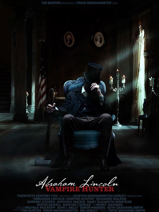 Abraham Lincoln: cazador de vampiros : Cartel