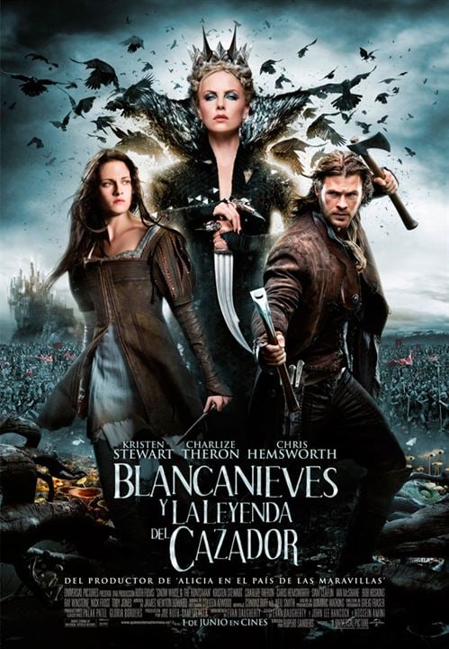 Blancanieves y la leyenda del cazador : Cartel