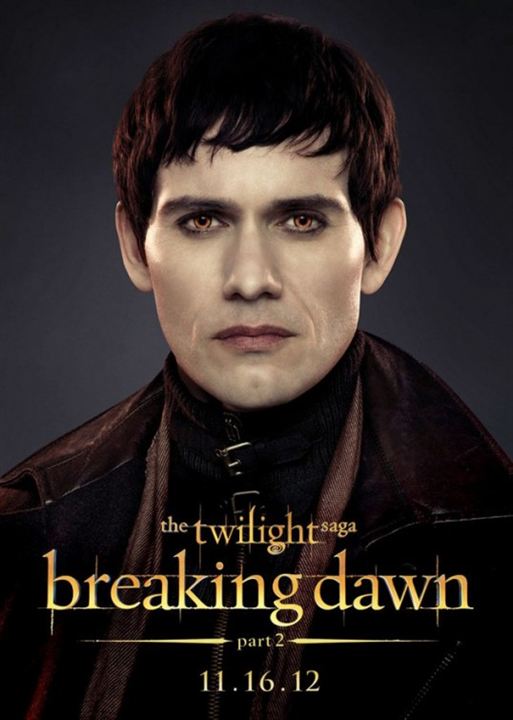 La saga Crepúsculo: Amanecer - Parte 2 : Cartel Christian Camargo, Stephenie Meyer