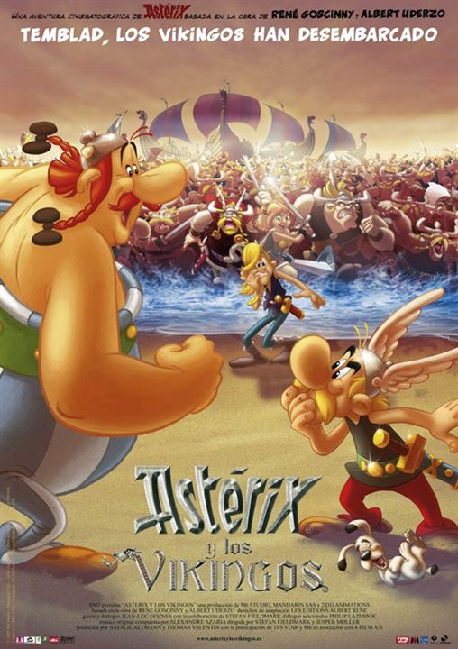 Astérix y los Vikingos : Cartel