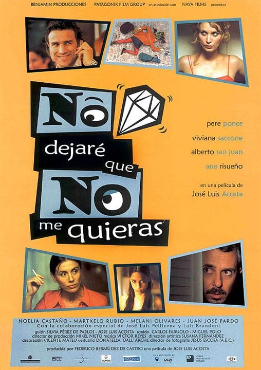 No dejaré que no me quieras : Cartel