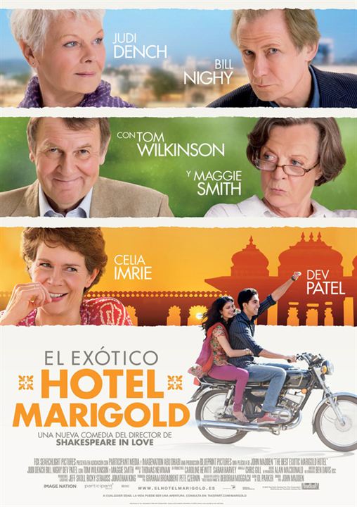 El exótico Hotel Marigold : Cartel