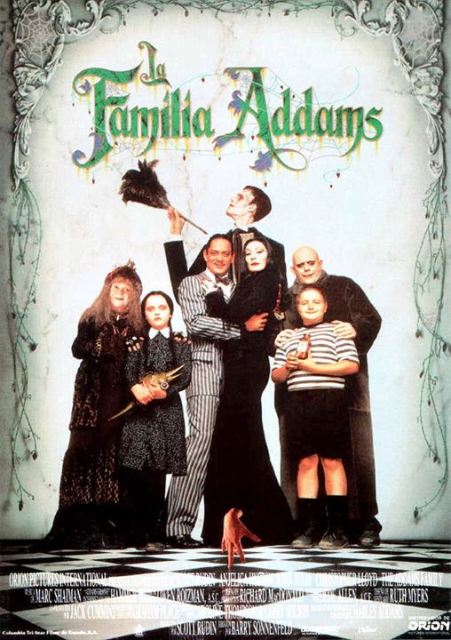 La Familia Addams : Cartel