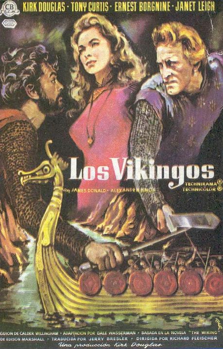 Los vikingos : Cartel