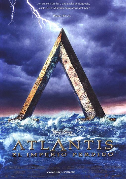 Atlantis: el imperio perdido : Cartel