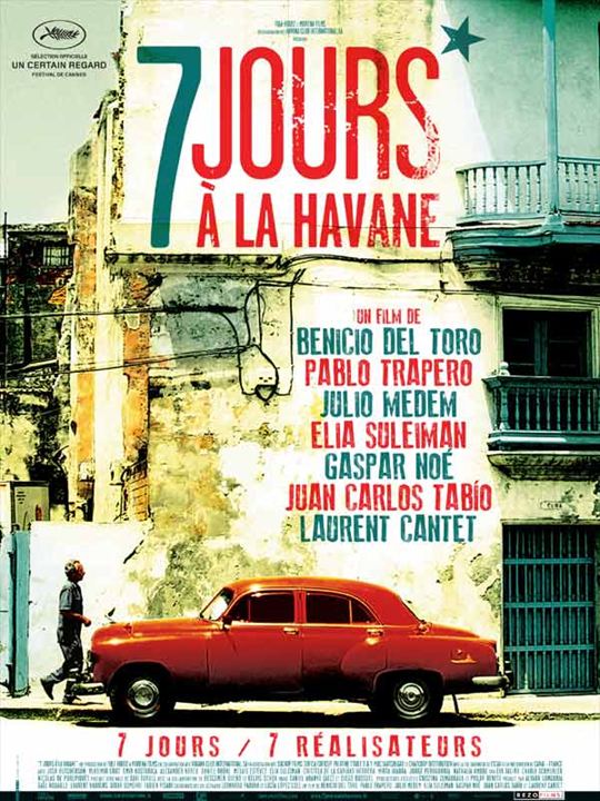 7 días en la Habana : Cartel