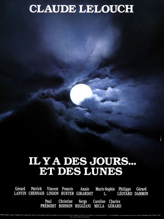 Il y a des jours... et des lunes : Cartel