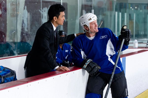 Go On : Foto Jeremy Roenick, John Cho